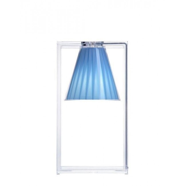 카르텔 라이트-에어 with 패브릭 lamp shade 라이트 블루 Kartell Light-Air with fabric lamp shade Light blue 33914