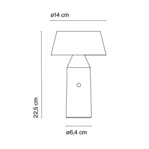 마르셋 비코카 포터블 USB LED OFF-화이트 Marset Bicoca Portable USB LED Off-white 32792
