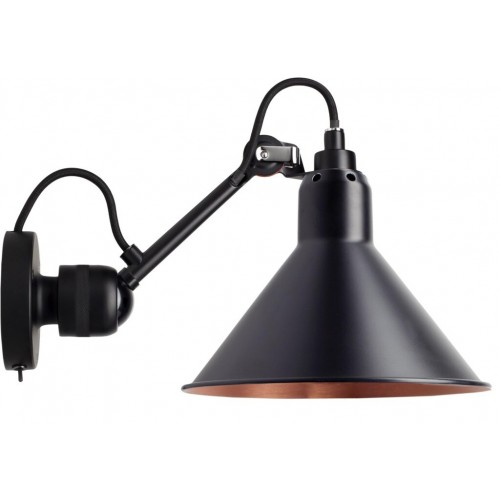 DCW 에디션 램프 그라스 304 SW Conic 블랙 / 블랙 / 코퍼 DCW EDITIONS Lampe Gras 304 SW Conic Black / Black / Copper 28821