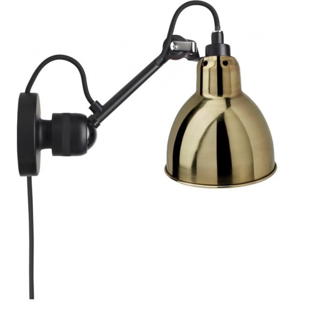 DCW 에디션 램프 그라스 304 CA Round 블랙 / 브라스 DCW EDITIONS Lampe Gras 304 CA Round Black / Brass 28787
