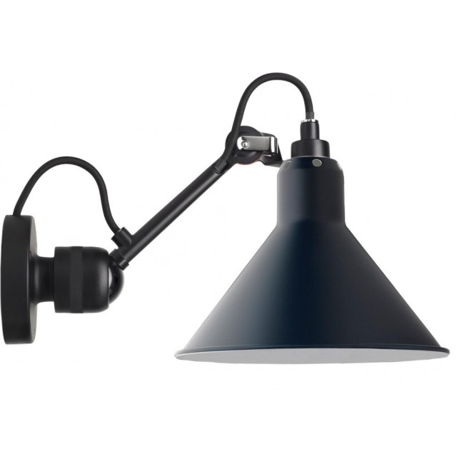 DCW 에디션 램프 그라스 304 Conic 블랙 / 블루 DCW EDITIONS Lampe Gras 304 Conic Black / Blue 28775