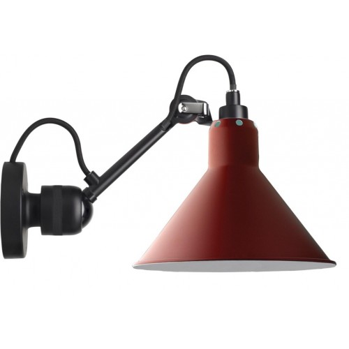 DCW 에디션 램프 그라스 304 Conic 블랙 / Red DCW EDITIONS Lampe Gras 304 Conic Black / Red 28774