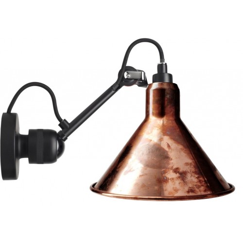 DCW 에디션 램프 그라스 304 Conic 블랙 / Raw 코퍼 DCW EDITIONS Lampe Gras 304 Conic Black / Raw Copper 28773