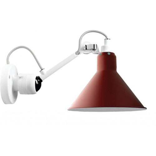 DCW 에디션 램프 그라스 304 Conic 화이트 / Red DCW EDITIONS Lampe Gras 304 Conic White / Red 28772