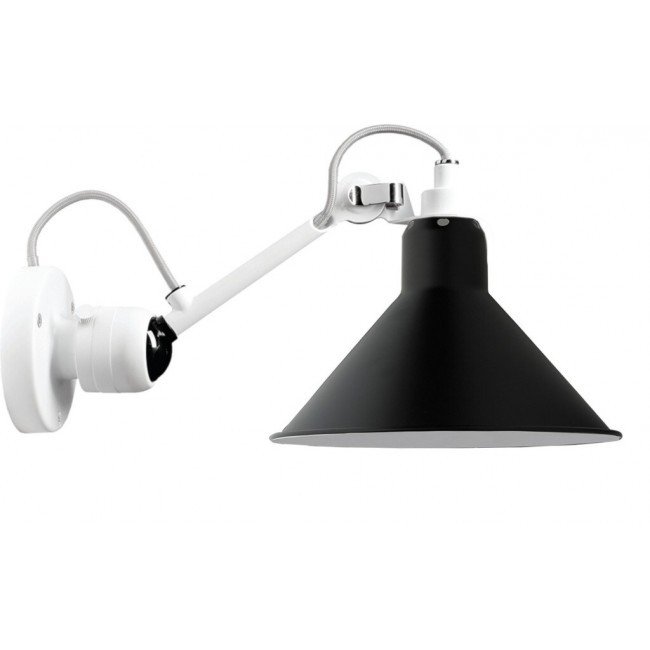 DCW 에디션 램프 그라스 304 Conic 화이트 / 블랙 DCW EDITIONS Lampe Gras 304 Conic White / Black 28762