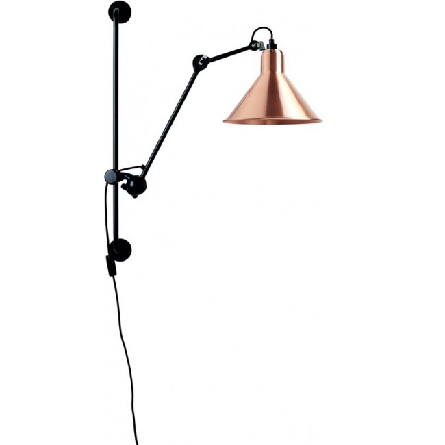 DCW 에디션 램프 그라스 210 Conic 블랙 / 코퍼 DCW EDITIONS Lampe Gras 210 Conic Black / Copper 28727