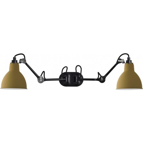 DCW 에디션 램프 그라스 204 더블 블랙 / 옐로우 DCW EDITIONS Lampe Gras 204 Double Black / Yellow 24251