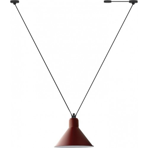 DCW 에디션 레 아크로베츠 드 그라스 323 램프갓 XL Conic Red DCW EDITIONS Les Acrobates De Gras 323 Lampshade XL Conic Red 14628