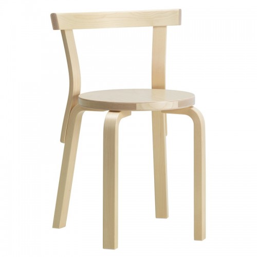 ARTEK 알토 체어 68 birch Artek Aalto chair 68  birch 02165