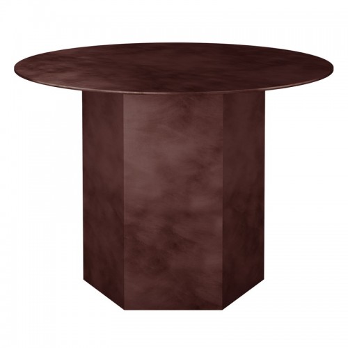 GUBI 구비 Epic coffee 테이블 round 60 cm earthy red steel GB10074993