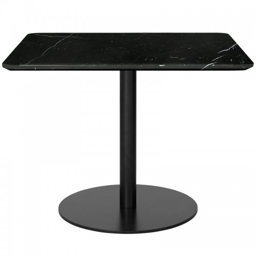 GUBI 구비 1.0 lounge 테이블 80x80 cm 블랙 - marble GB10012541