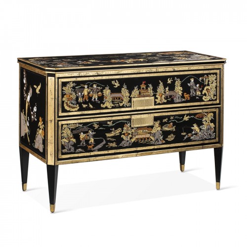 Salda Louis XVI dresser with Hand-Painted Decorations 8708 07255