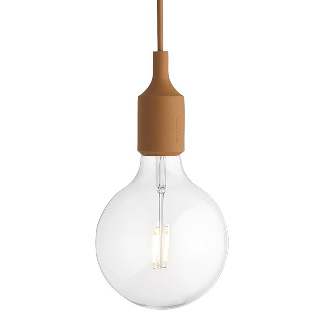 무토 E27 LED socket lamp clay 브라운 without 캐노피 19465